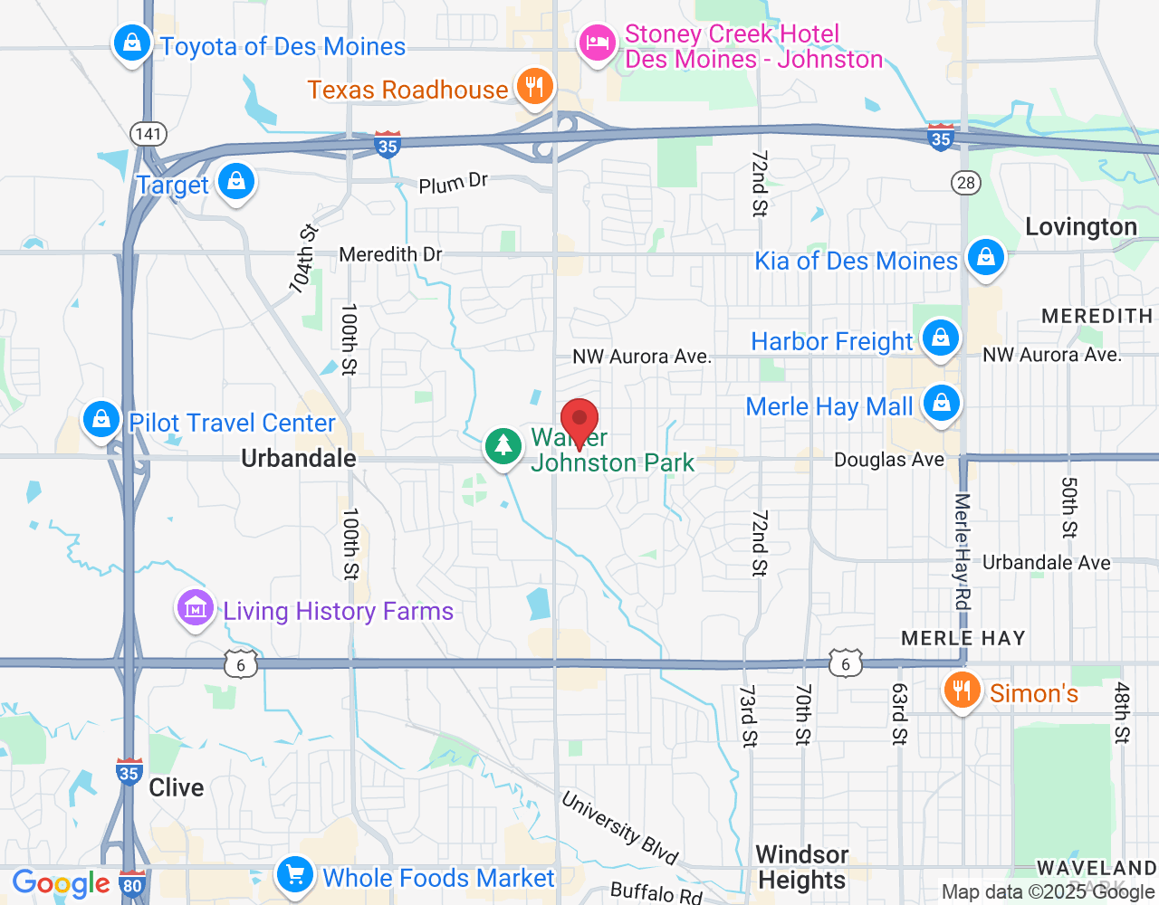 8401 Douglas Ave suite 1, Urbandale, IA 50322, USA