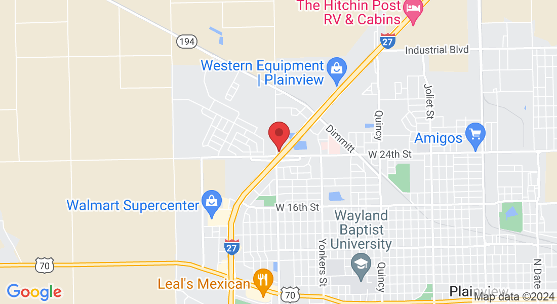 2401 I-27, Plainview, TX 79072, USA