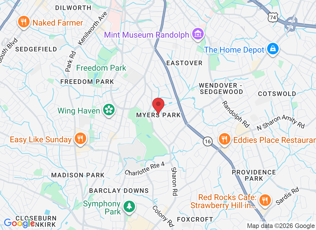 Myers Park, Charlotte, NC, USA