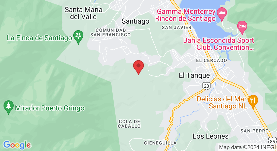 9RXR+XQ, San Vicente, 67312 Santiago, N.L., México