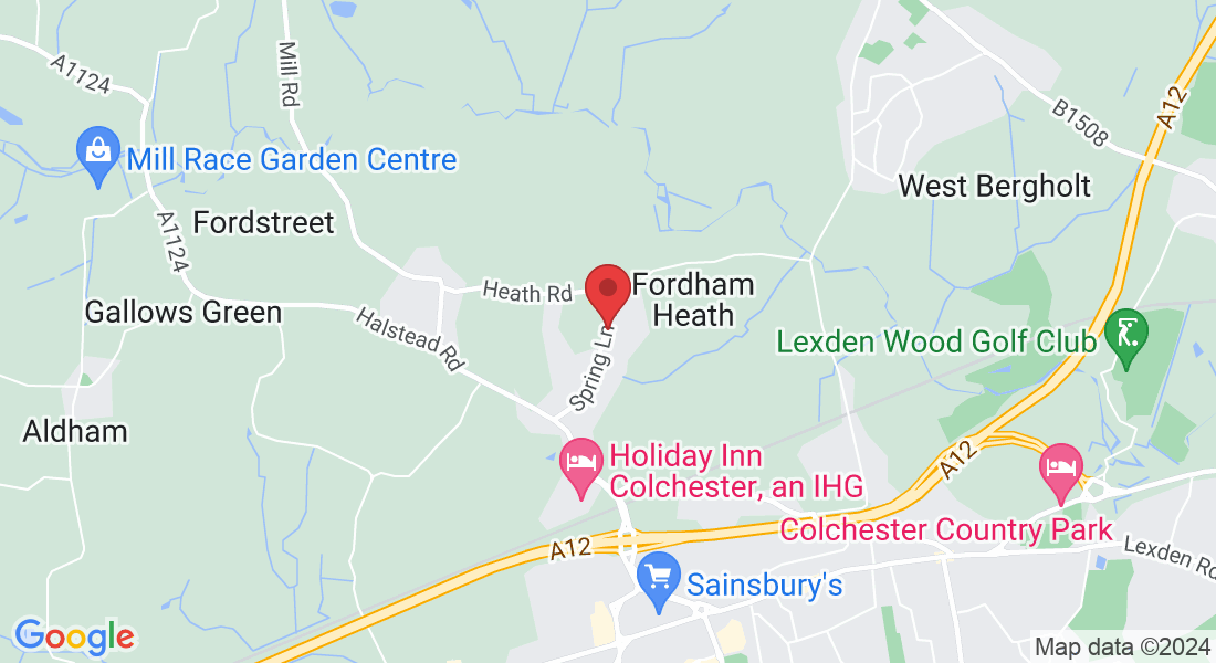 Spring Ln, Fordham Heath, Eight Ash Green, Colchester CO3 9TG, UK