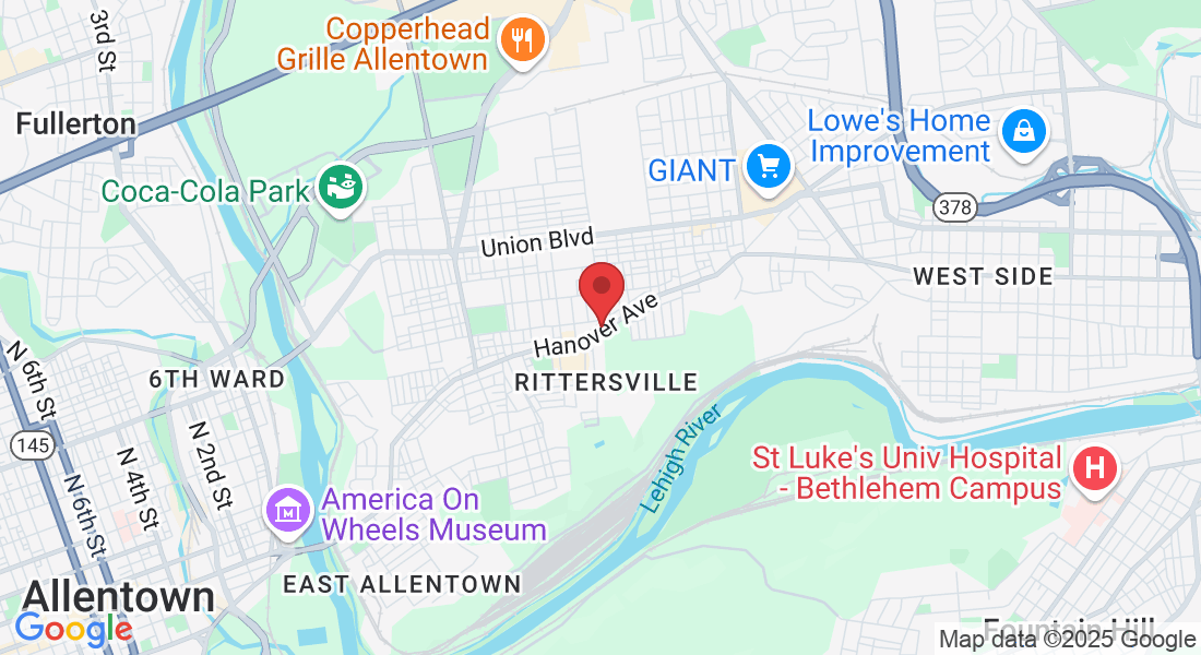 1529 Hanover Ave, Allentown, PA 18109, USA