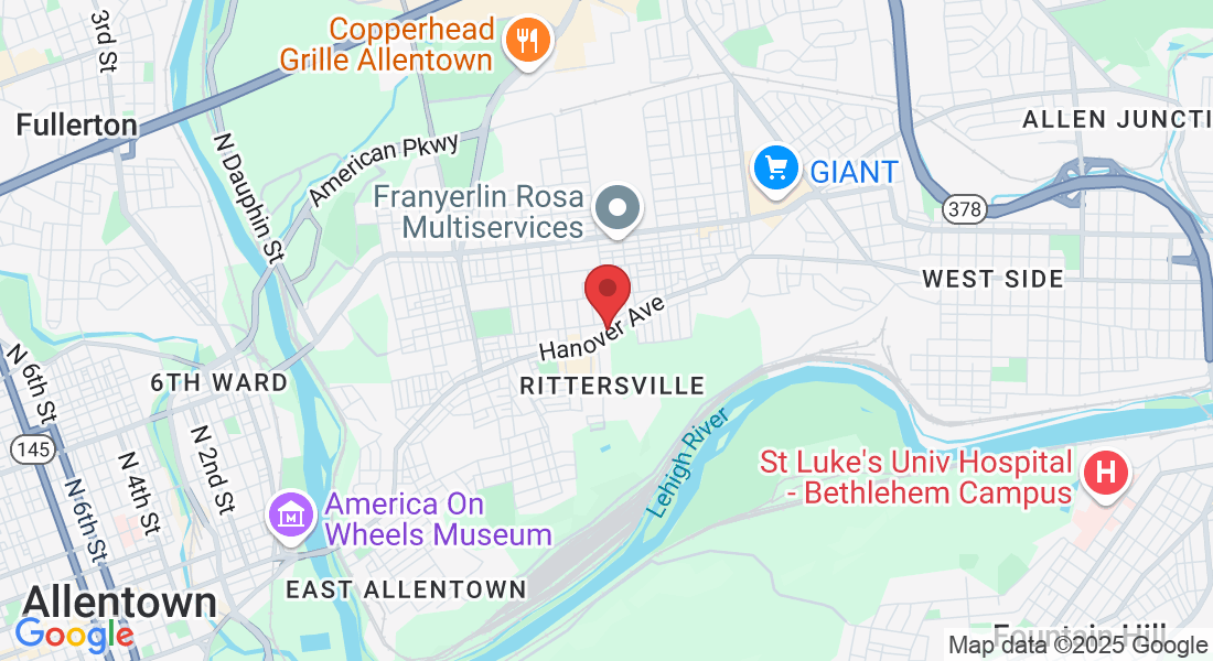 1529 Hanover Ave, Allentown, PA 18109, USA