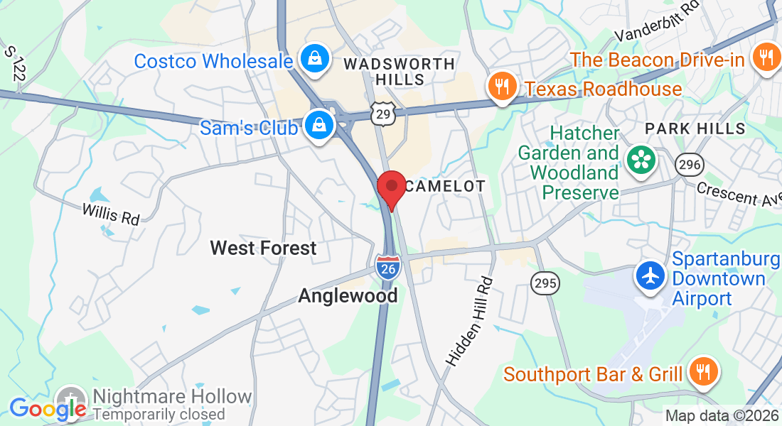 222 E Blackstock Rd, Spartanburg, SC 29301, USA