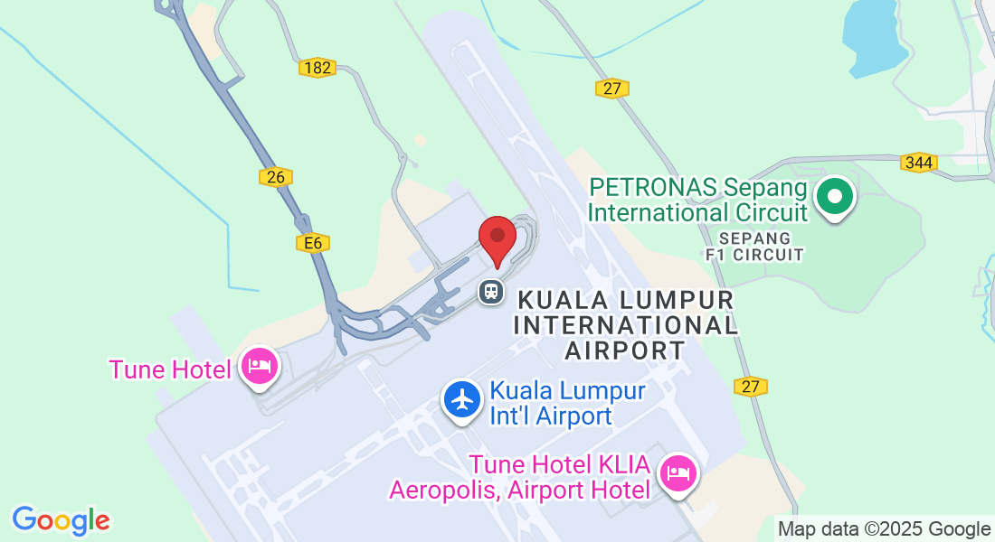 Kuala Lumpur International Airport, 43900 Sepang, Selangor, Malaysia