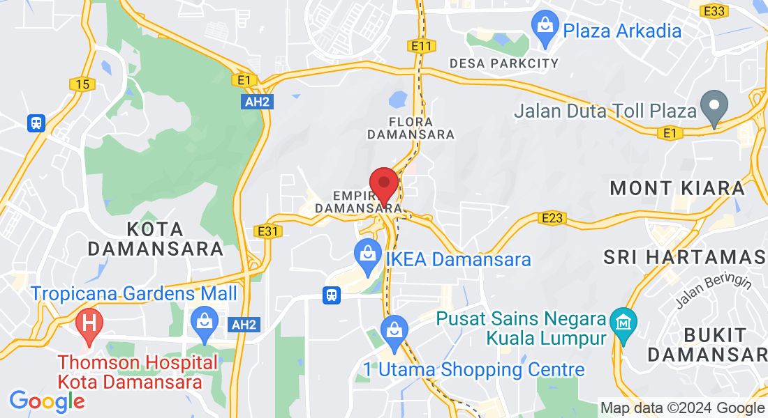 Empire City, Jalan PJU 8/1, Damansara Perdana, 47810 Petaling Jaya, Selangor, Malaysia