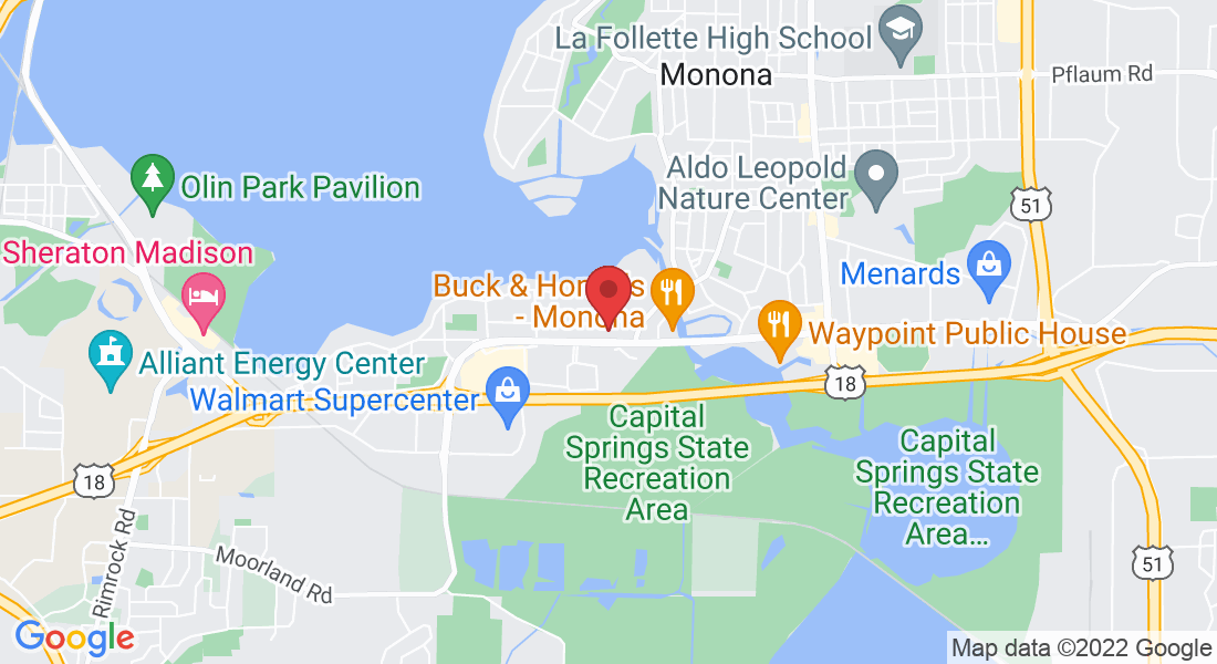 1574 W Broadway suite 105, Monona, WI 53713, USA