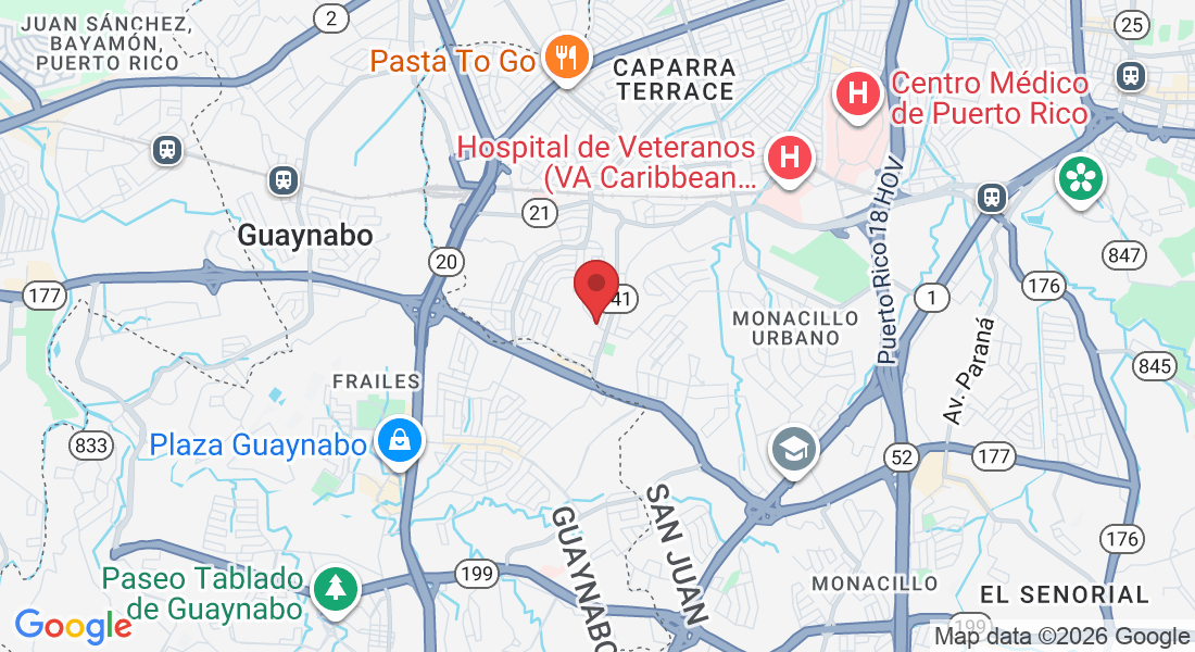 Urb, 1448 Cll San Gregorio Local #104, San Juan, 00921, Puerto Rico