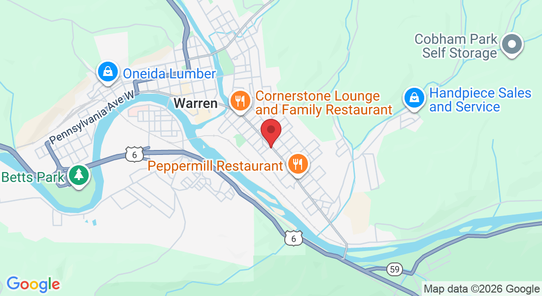 1000 Pennsylvania Ave E, Warren, PA 16365, USA