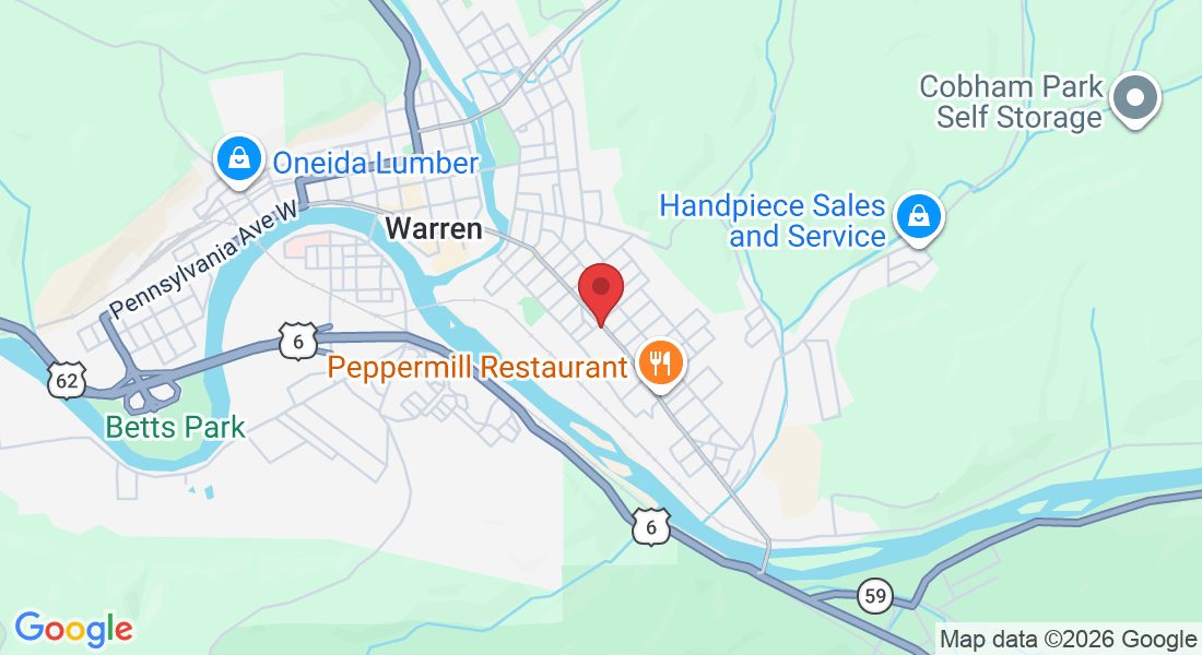 1000 Pennsylvania Ave E, Warren, PA 16365, USA