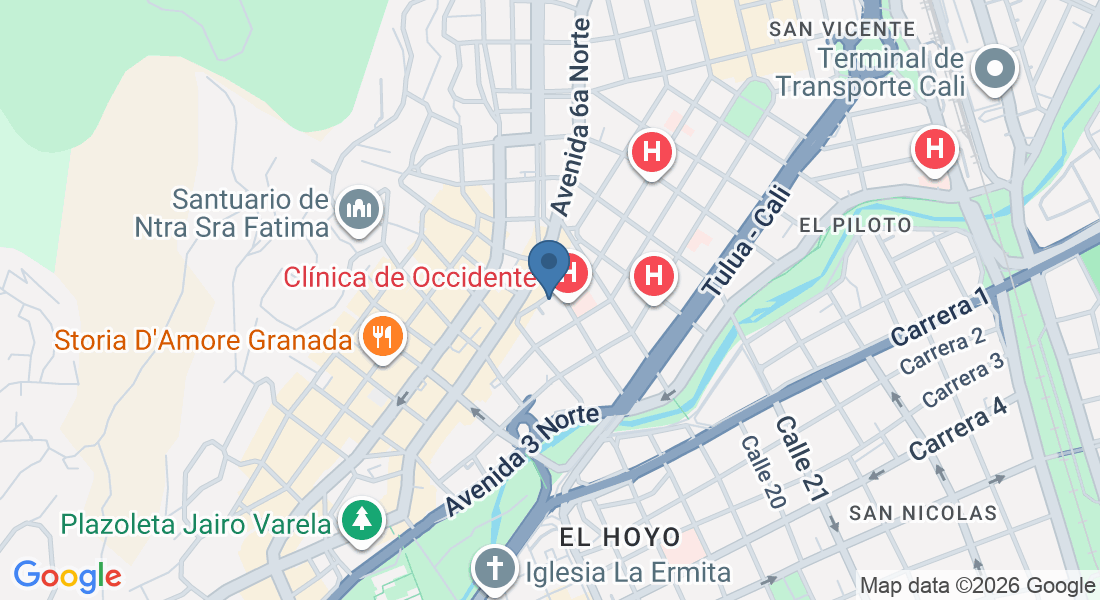 Av. 5a Nte. #17 Norte-98, San Vicente, Cali, Valle del Cauca, Colombia