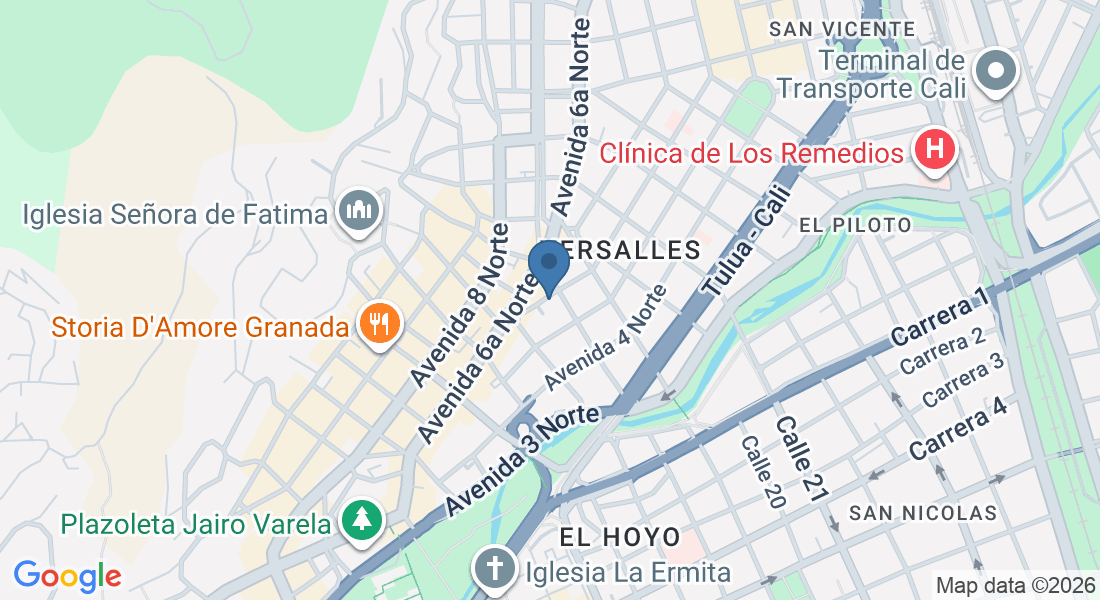 Av. 5a Nte. #17 Norte-98, San Vicente, Cali, Valle del Cauca, Colombia