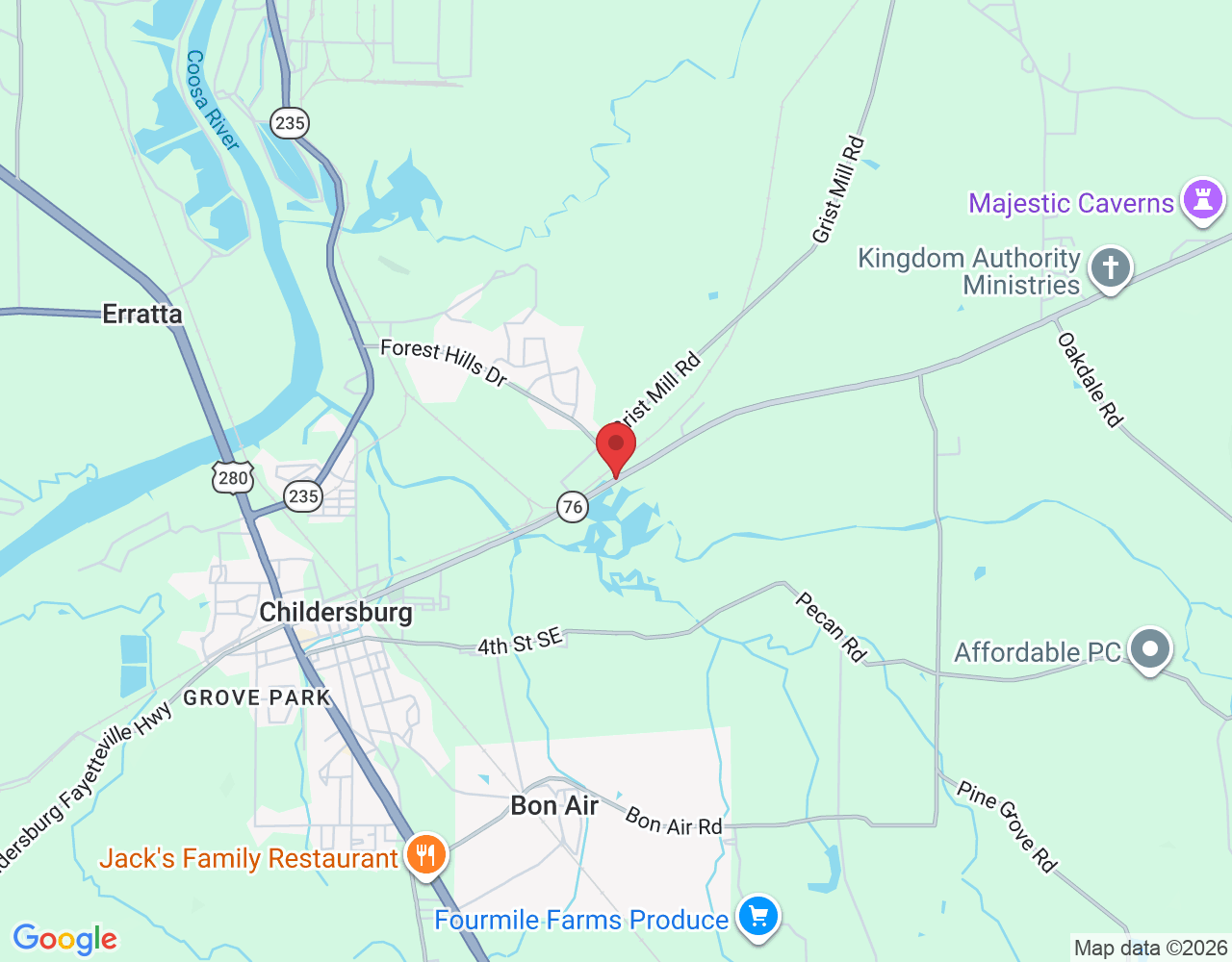 Desoto Caverns Pkwy, Childersburg, AL, USA
