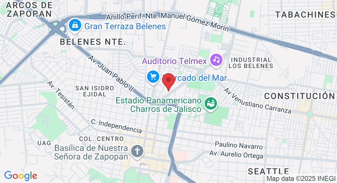 Av. José Parres Arias 175, Zapopan Centro, 45100 Zapopan, Jal., Mexico