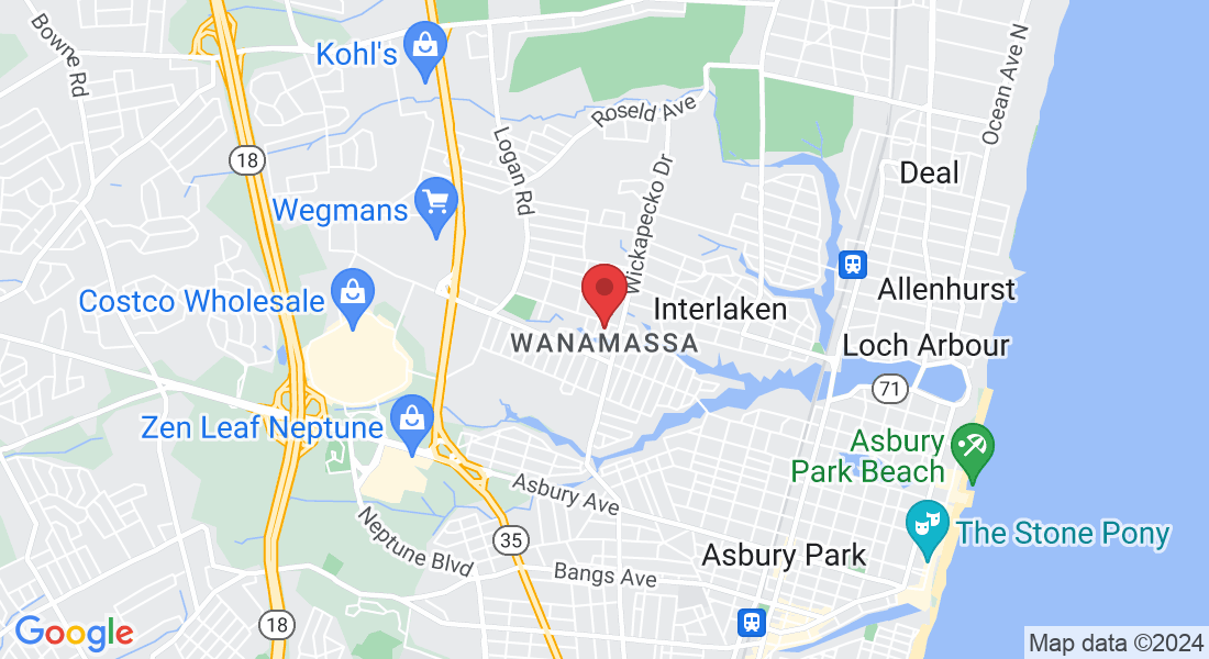 Wanamassa, Ocean Township, NJ 07712, USA