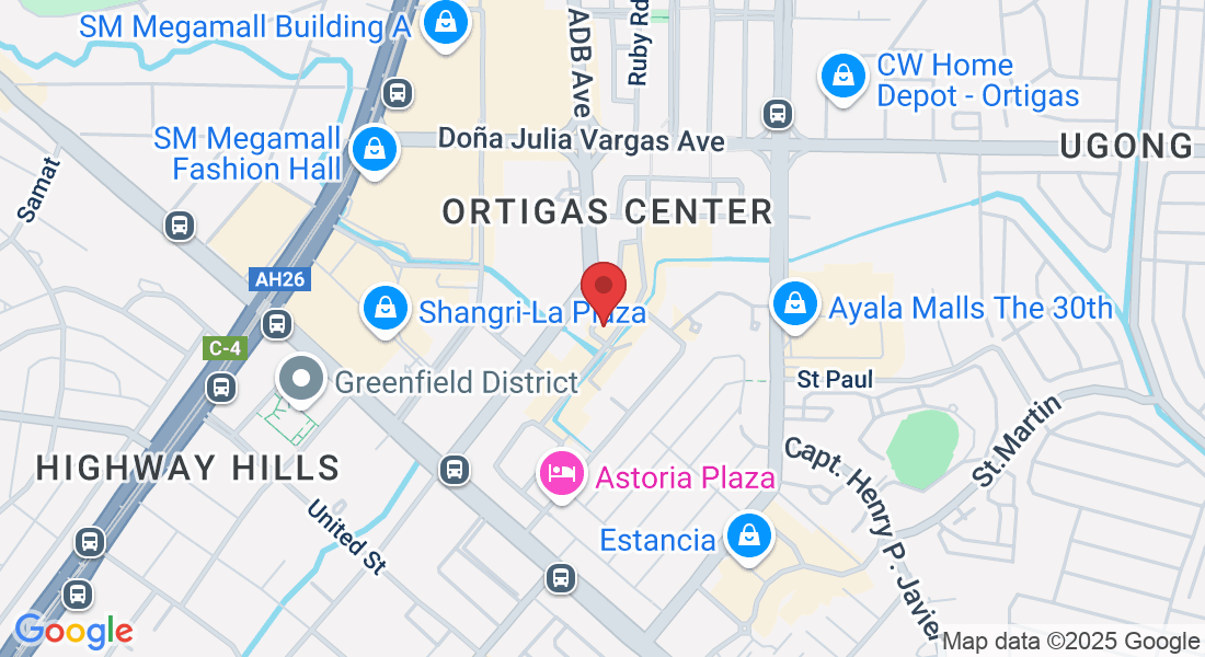 1600 Pearl Dr, Ortigas Center, Pasig, Metro Manila, Philippines