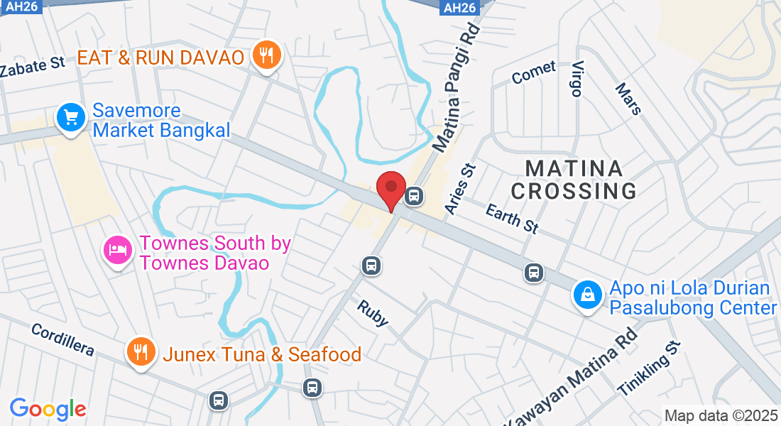 5 Gen. Douglas MacArthur Hwy, Talomo, Davao City, 8000 Davao del Sur, Philippines