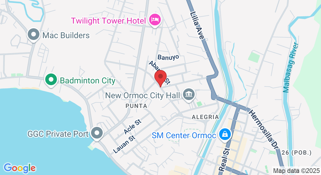 Aunubing St, Ormoc City, Leyte, Philippines