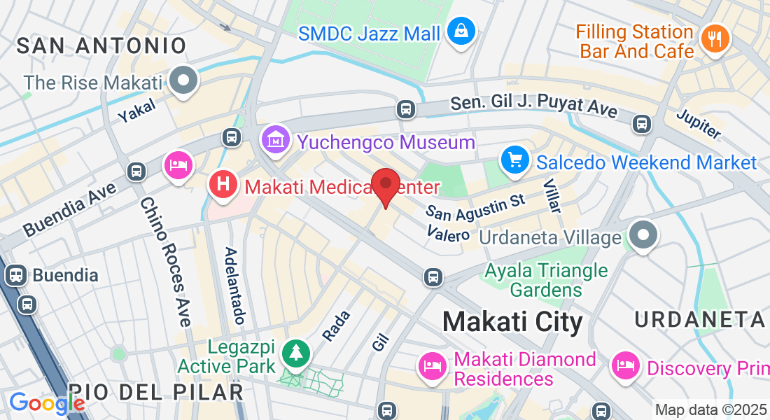 98 V.A. Rufino St, Makati City, Metro Manila, Philippines