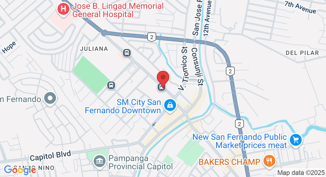 2MHR+RPH, B. Mendoza, San Fernando City, 2000 Pampanga, Philippines