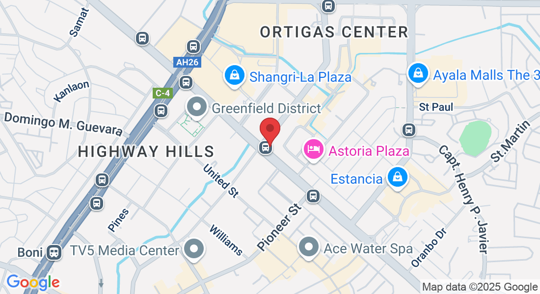 San Miguel Avenue corner, H3H5+72P, Shaw Blvd, Ortigas Center, Pasig, Metro Manila, Philippines