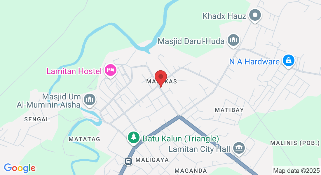 Aguinaldo Street, Brgy. Maganda, City of Lamitan, 7302 Basilan, Philippines
