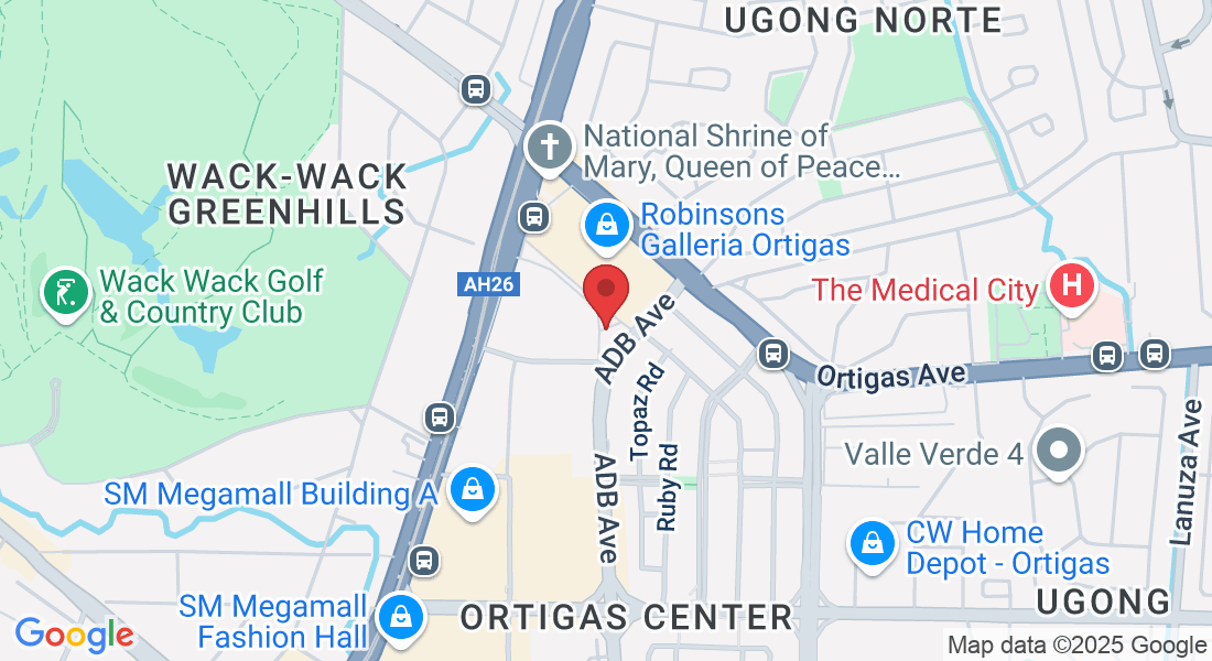 Basement 1, Robinsons Equitable Tower, corner ADB Ave, Ortigas Center, Quezon City, 1605 Metro Manila, Philippines
