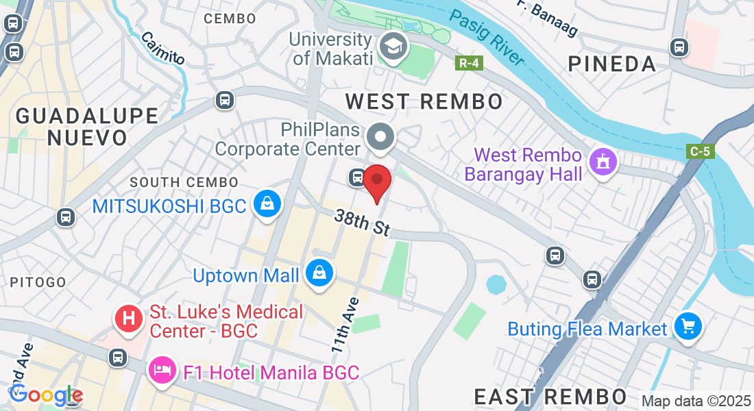 H354+JCR, 39 th St Cor 11th Avenue, Fort Bonafacio, Taguig City, 1634 Metro Manila, Philippines