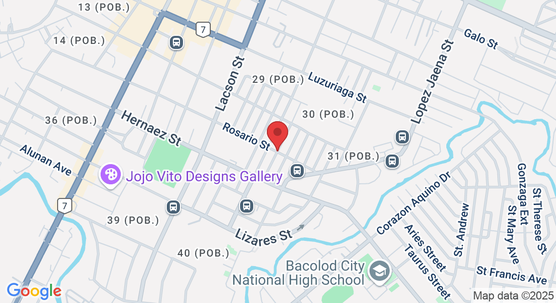 Rosario St & Verbena St., Bacolod City, 6100 Negros Occidental, Philippines