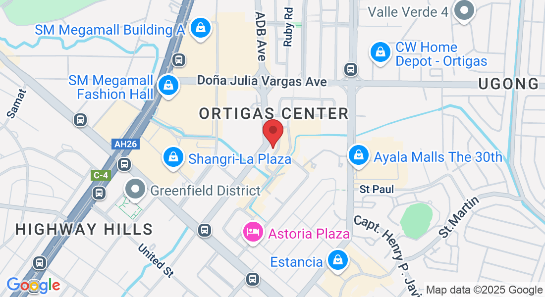 37 San Miguel Ave, Ortigas Center, Pasig, 1605 Metro Manila, Philippines