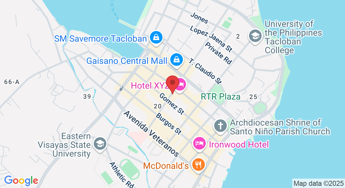 6500, 168 M.H. Del Pilar St, Tacloban City, Leyte, Philippines