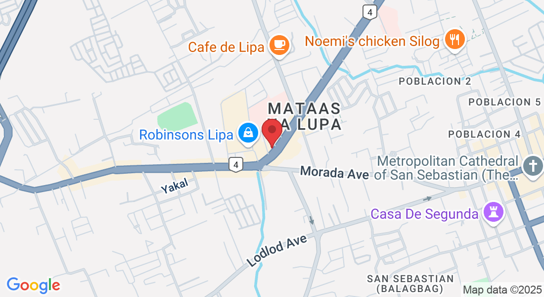 2ND FLOOR JR Business Complex, Ayala Hwy, Lipa City, 4217 Batangas, Philippines