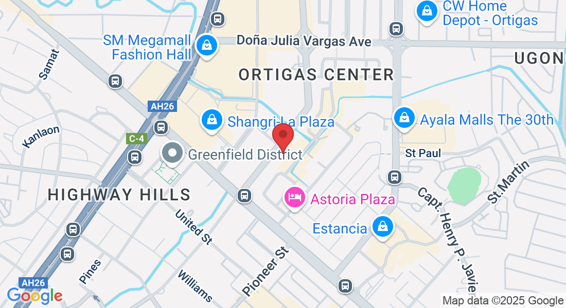 21 San Miguel Ave, Ortigas Center, Pasig, Metro Manila, Philippines