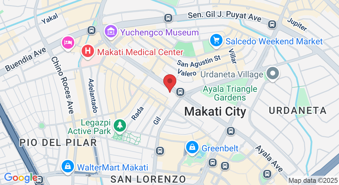 VGP Center, 6772 Ayala Ave, Legazpi Village, Makati City, 1226 Metro Manila, Philippines