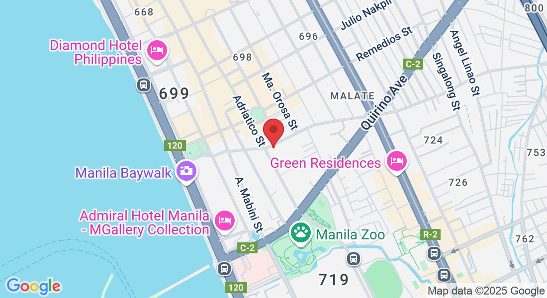 584 San Andres St, Malate, City Of Manila, 1004 Metro Manila, Philippines