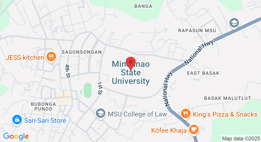 MSU Main Campus, Marawi City, 9700 Lanao del Sur, Philippines