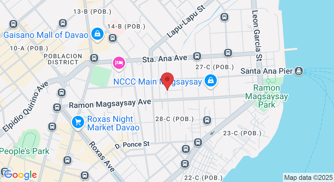 D Suazo St, Poblacion District, Davao City, Davao del Sur, Philippines