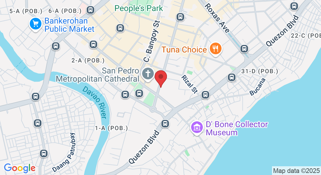 101, Knights of Columbus Bldg, Claro M. Recto Street, Poblacion District, Davao City, 8000 Davao del Sur, Philippines
