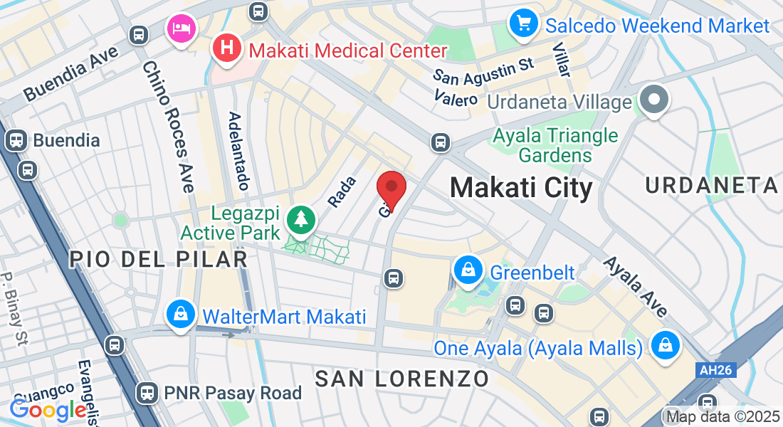 Legaspi Tower 200, 107 Paseo de Roxas, Makati City, 1229 Metro Manila, Philippines