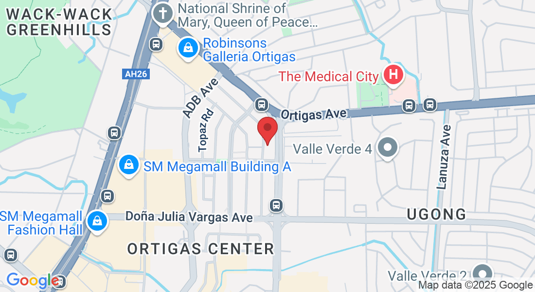 Meralco Avenue, Sapphire Rd, Ortigas Center, Pasig, 1600 Metro Manila, Philippines
