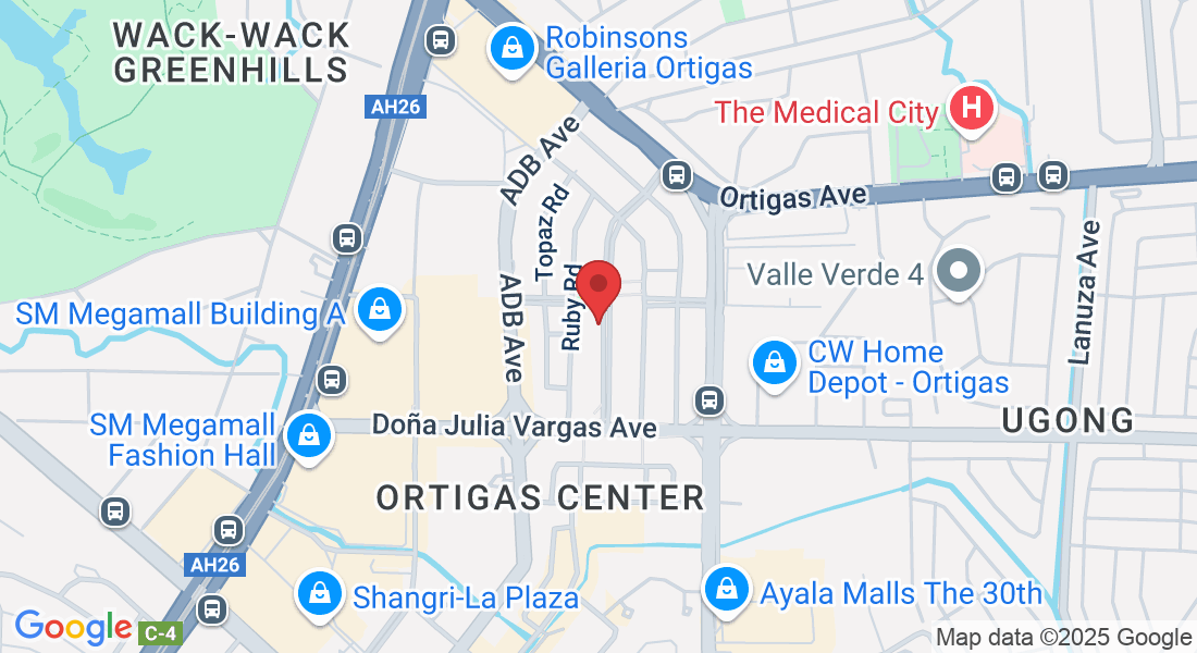 H3P6+HJ2, F. Ortigas Jr. Rd, Ortigas Center, Pasig, 1605 Metro Manila, Philippines