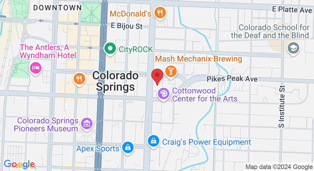 15 S Wahsatch Ave, Colorado Springs, CO 80903, USA