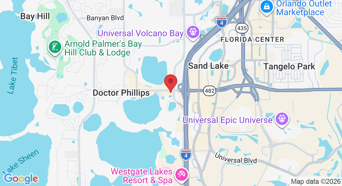 7208 W Sand Lake Rd suite 302, Orlando, FL 32819, USA