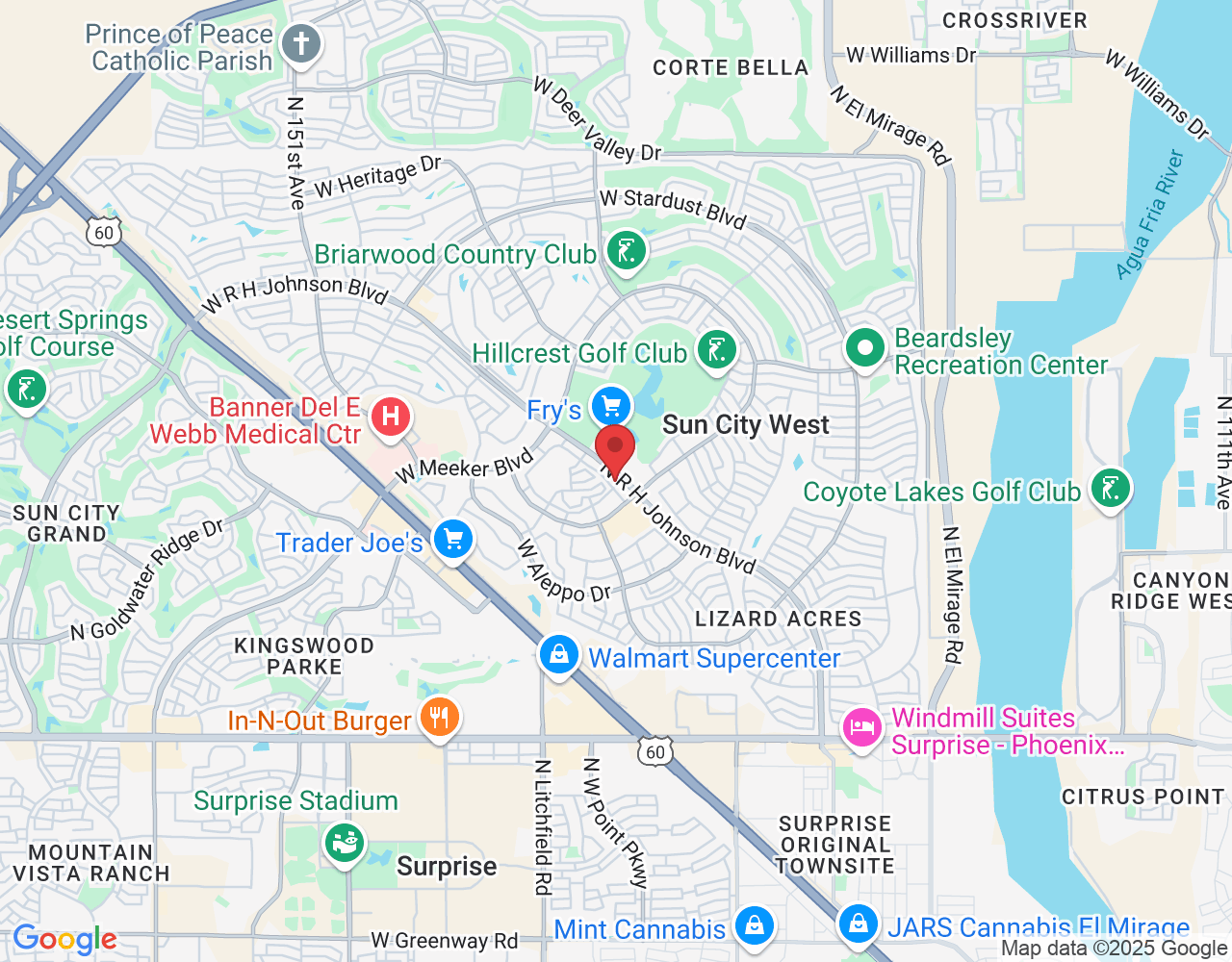 19052 N R H Johnson Blvd, Sun City West, AZ 85375, USA