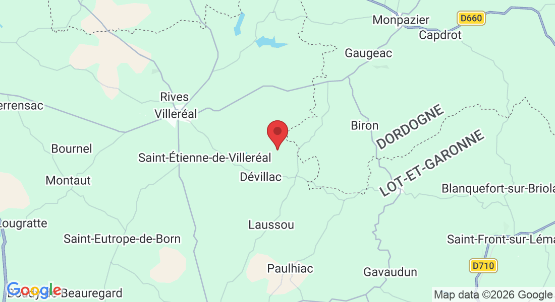 1768 Rte d'Estrade, 47210 Dévillac, France