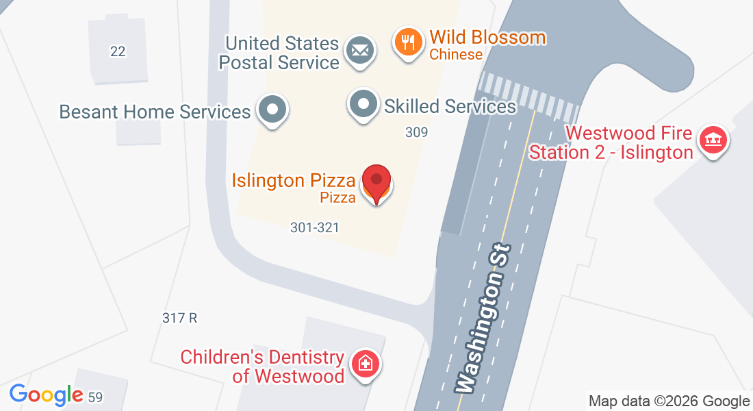 315 Washington St, Westwood, MA 02090, USA