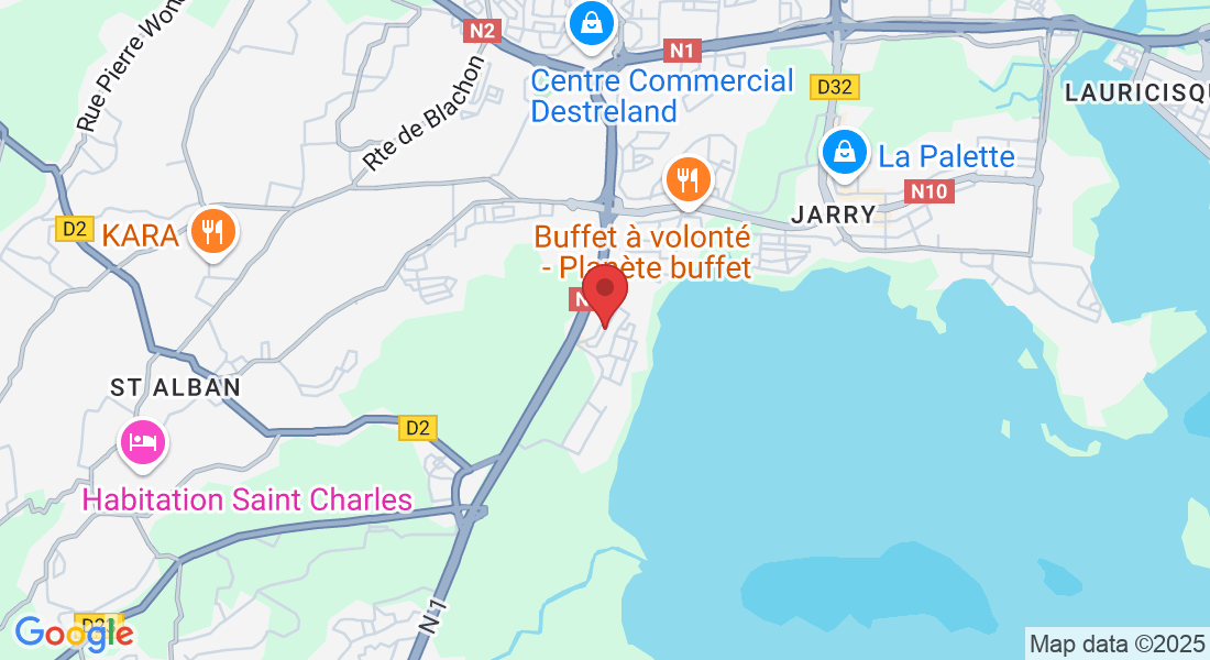 Rue Amédée Fengarol, Petit-Bourg 97170, Guadeloupe