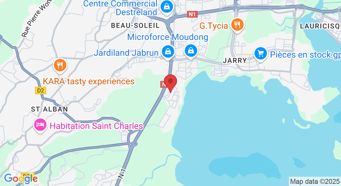 Rue Amédée Fengarol, Petit-Bourg 97170, Guadeloupe