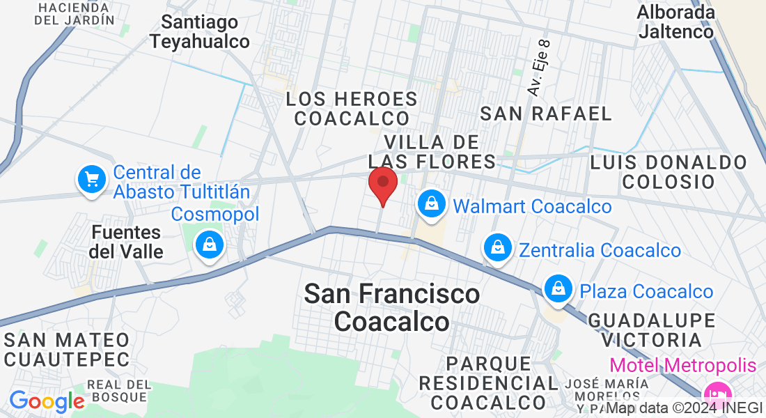 Av. Zarzaparrillas 41, Villa de las Flores, 55710 San Francisco Coacalco, Méx., México