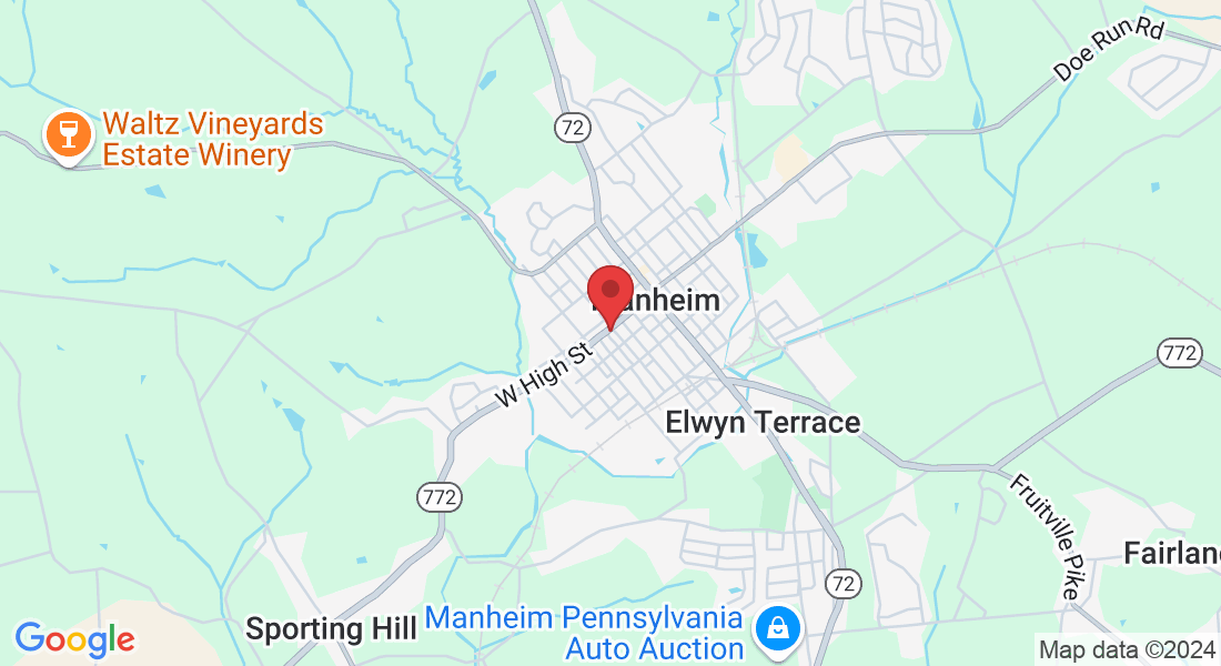 201 W High St, Manheim, PA 17545, USA